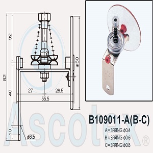 Đĩa tăng lực căng dây Yuasa B109011-A– Disc Tensioner 